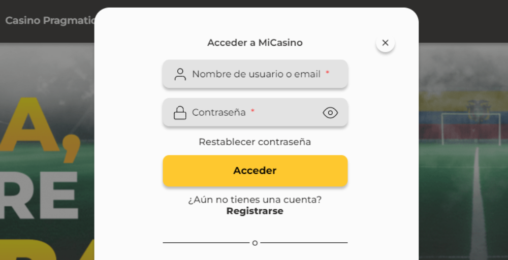 Mi casino entry
